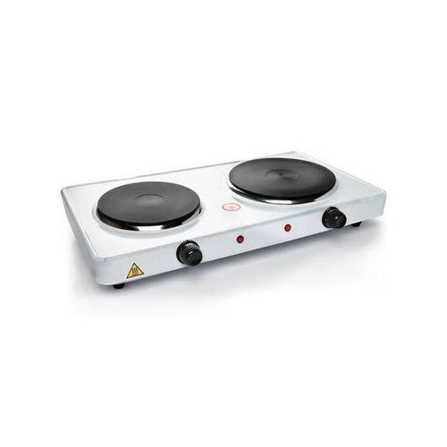 Double Solid Electric Hotplate - Multicolor..