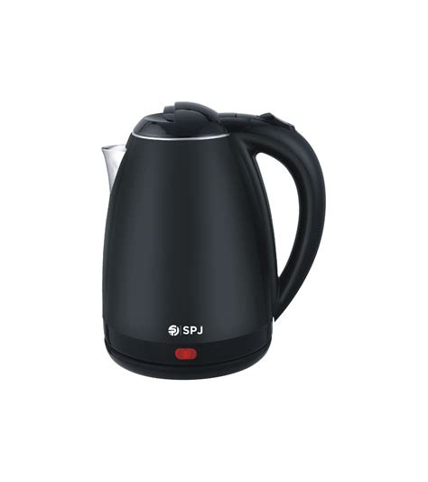 SPJ Original Electric Kettle, 1.8Ltrs - Black