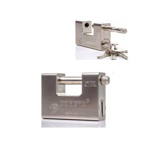 Dongya Heavy Duty Padlock 94mm - Silver