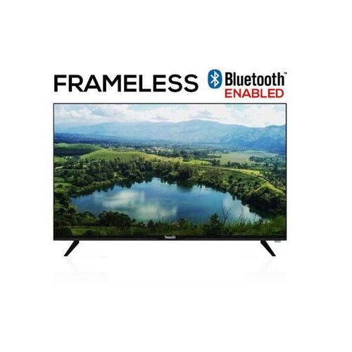 Saachi 32" Inch Digital Frameless TV With Inbuilt Decoder & Bluetooth Enabled - Black