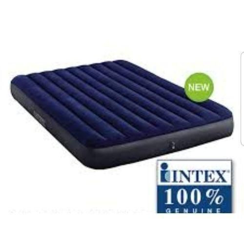 Genetic Intex 5*6 Inflatable Pressure Mattress - Blue/Black