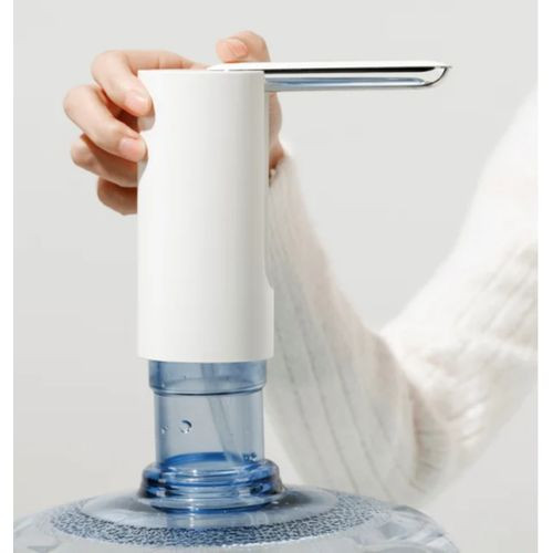 Rechargeable Water Dispenser For Home And Public Places- White