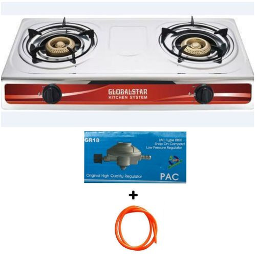Globalstar Gas stove + pipe + 6kg regulator