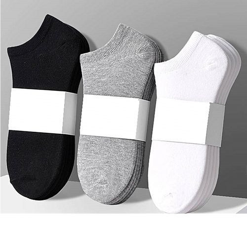 Quality Ankle Socks, 6 Pairs, Multicolor
