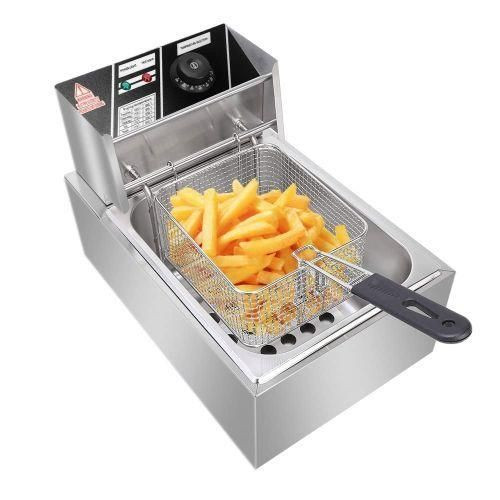 Pixel Electric Deep fryer 6 Liters- Silver,