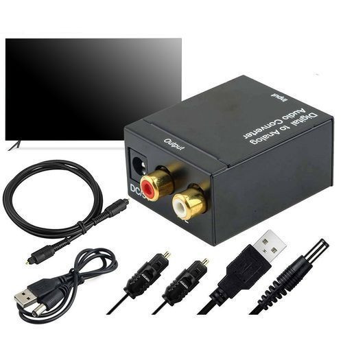Audio Converter Digital To Analogue-Black''