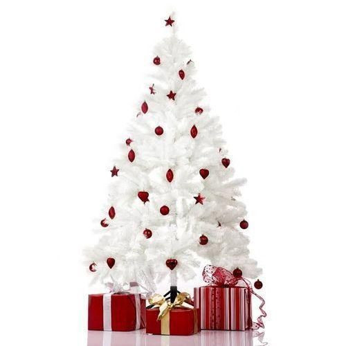 White Chritmas Tree With 12 Red Balls-90cm