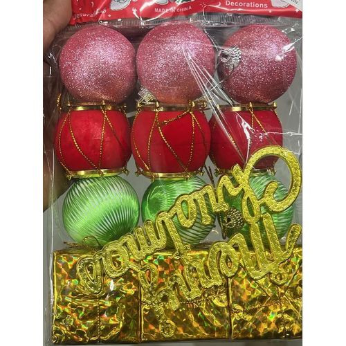 Christmas Chrialmo Classic Any Multi Color Ornament Pack
