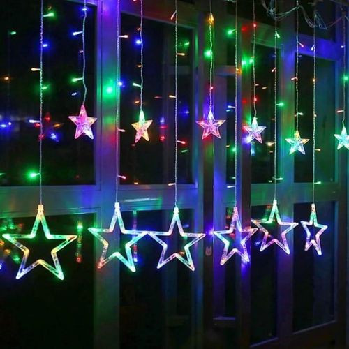 Christmas Star Lights - multicolored