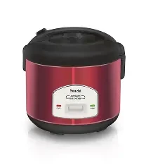Saachi Automatic Rice Cooker Of 2.8 Liters With Non Stick Pot -Red