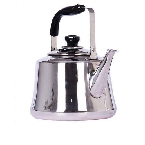 3 Litre Stainless Whistling Tea Boiling Kettle - Silver