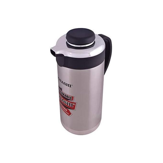 Sonashi Stainless Steel Non-Breakable 2.5 Liters Vacuum Flask-Silver