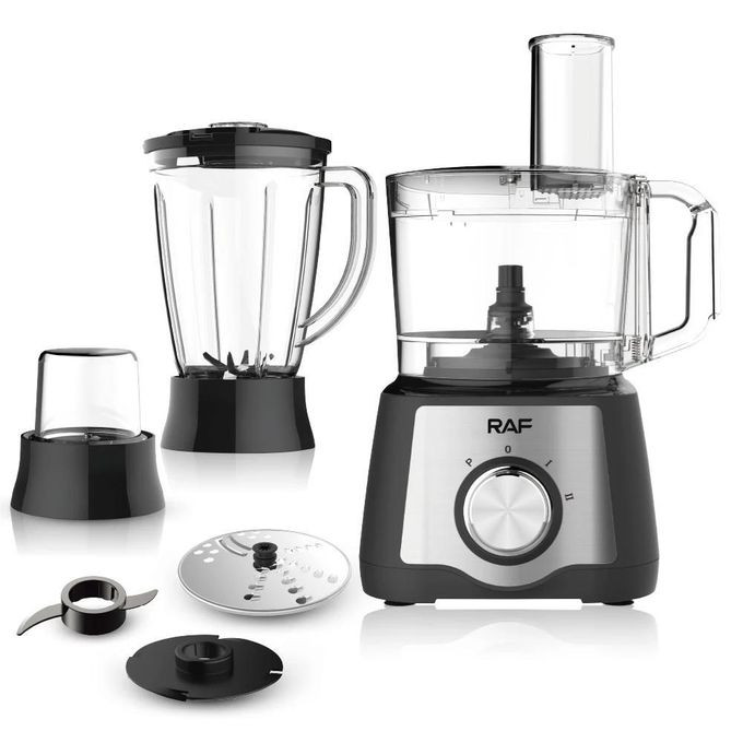 RAF High Quality 7 In Food Processor And Juicer-Multicolour