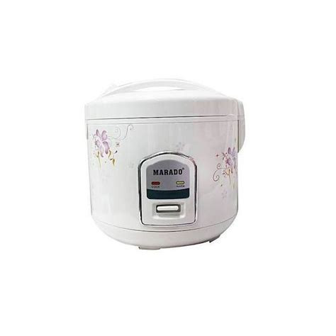 Marado Rice Cooker, 5Litre - White