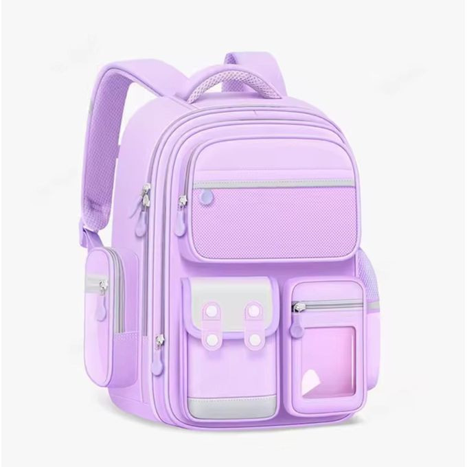 School Bag For Teenage Kids Boys And Girls-purple