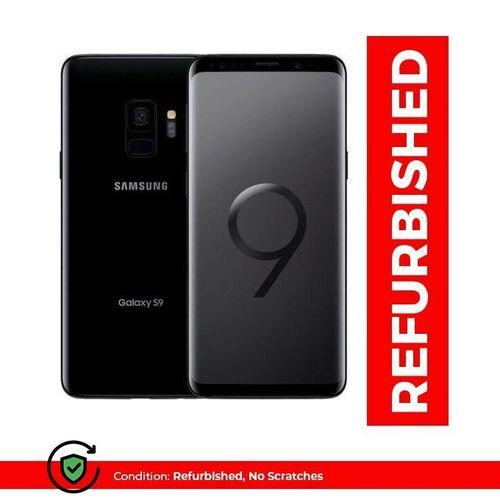 Samsung Galaxy S9 - 5.8" 54GB ROM 4GB RAM 12MP 3000mAh Refurbished - Black.