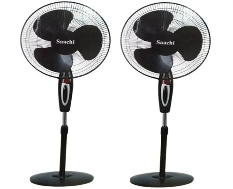 Saachi 16 INCH STAND FAN. Buy 1 get 1 Free (1738)