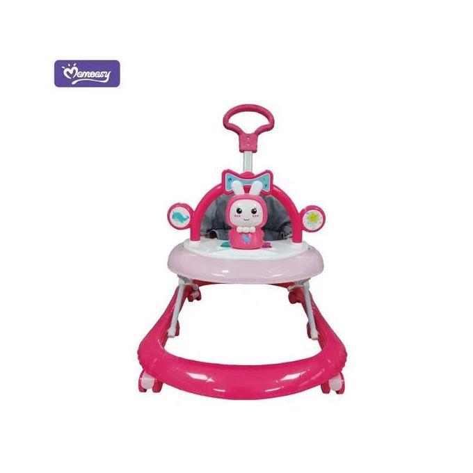 Momeasy Infant Baby Walker With Music Multi Function For Children – Pink