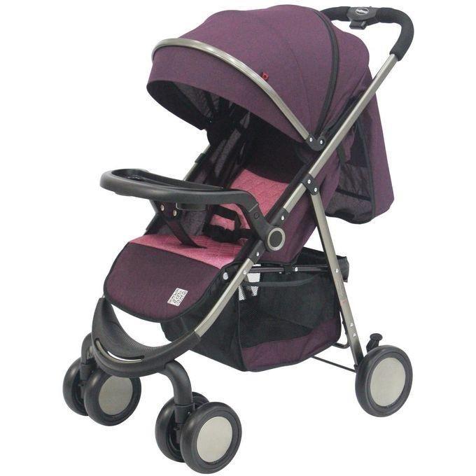 Foldable Travel Baby Stroller-Multicolour