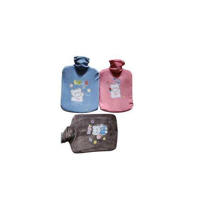 Hot Water Bottle/Bag With Cover -Assorted Color- 2 Liters