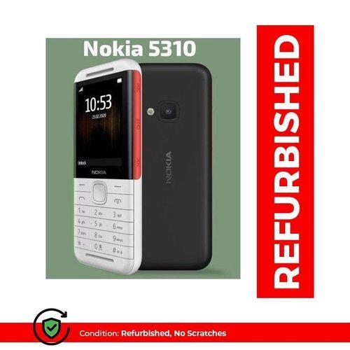 Refurbished Nokia 5310 "2.4" 8MB RAM-16MB ROM 0.2MP Dual SIMs - Black