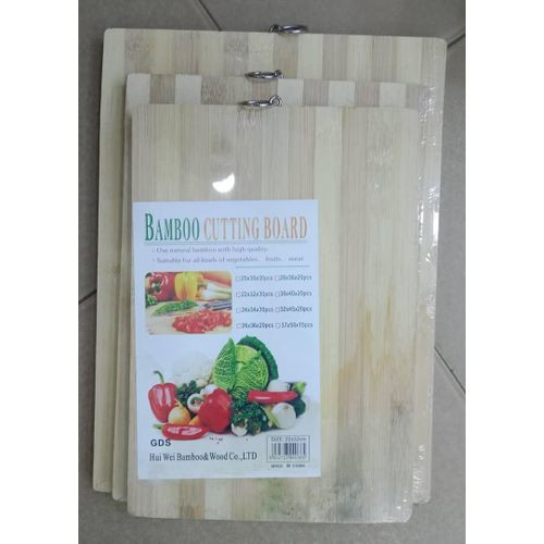 Wooden Cutting Boards for Kitchen Meal Prep & Serving - Bamboo Wood Cutting Board Chopping Butcher Block for Meat Kitchen Gadgets Gift