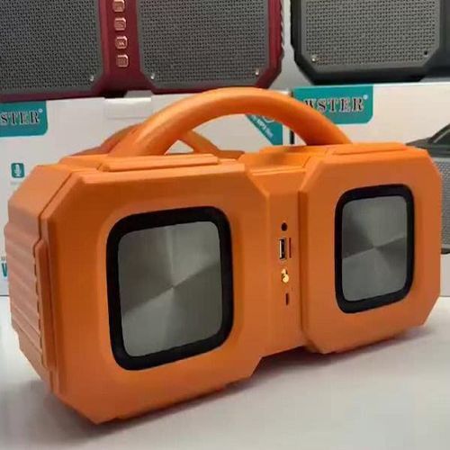 Powerful Bluetooth Wireless Speaker With Radio-Multicolor
