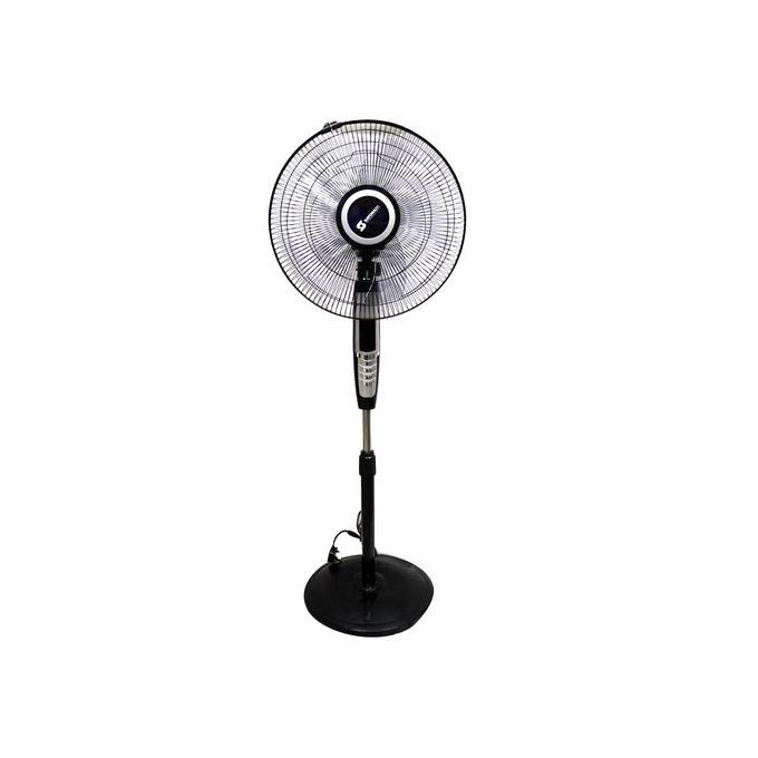 Sayona SF 2321 16" Floor Fan With Remote - Black