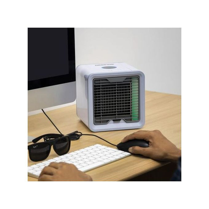 Geepas Portable Mini Air Cooler Water Tank ,750ml - Grey