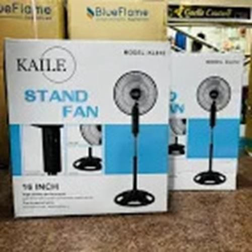 Standing Office Oscillating & Adjustable Electric Fan -Silver,Black