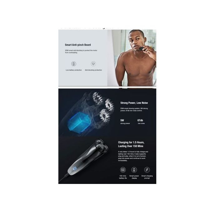 ENCHEN BlackStone3 Shaver Beard Smoother - Black