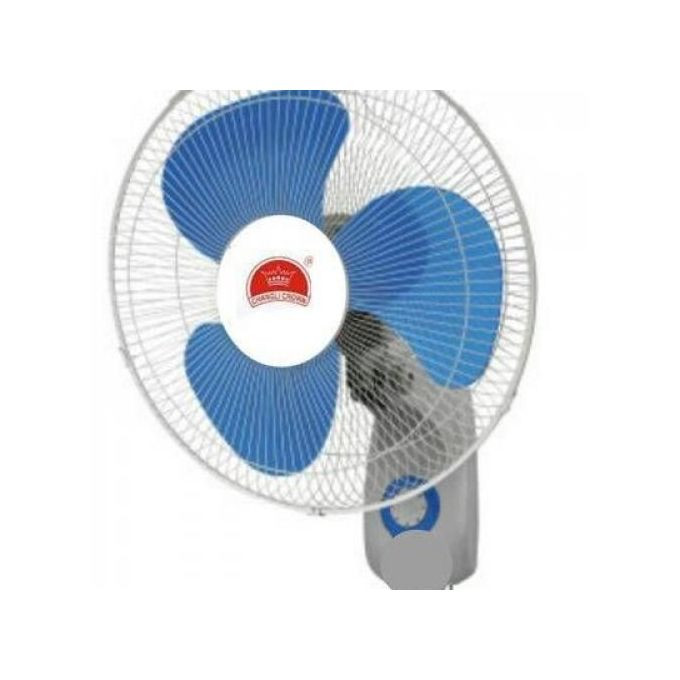 16" Wall Fan Electric Type -White,Blue