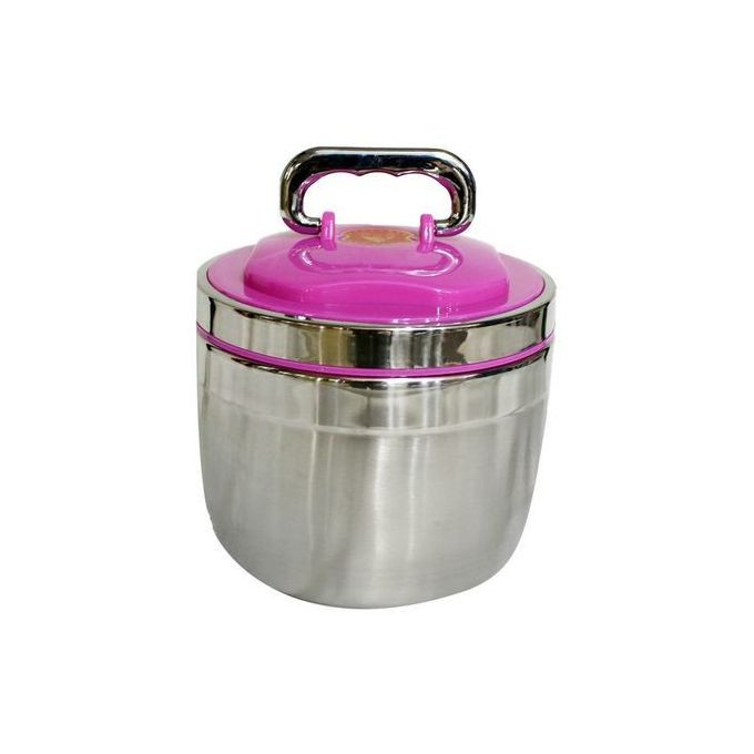 Stainless Steel Double wall Insulated Food Flask 1.4 Litre - Silver