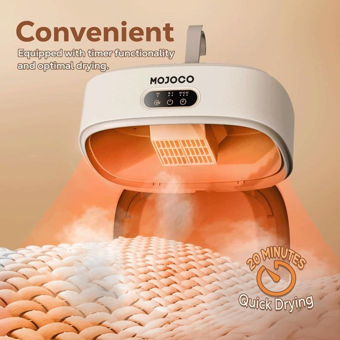 Portable Clothes Dryer - Portable Dryer For Apartment, RV, Travel - Premium Mini Dryer Machine For Light Clothes, Underwear, Baby Clothes - Quick And...