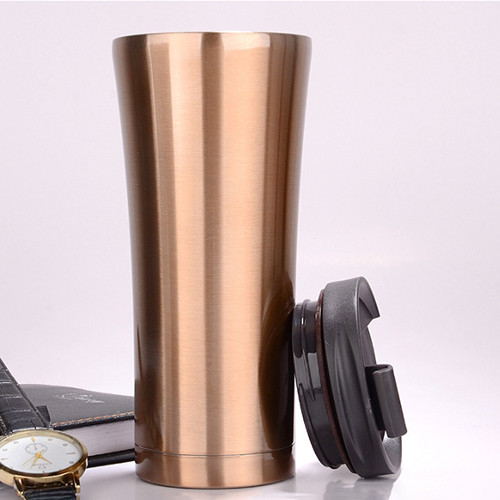 Hot & Cold Vacuum Cup 500ml - Brown