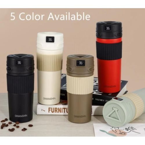 480ML Smart Temperature Display Mug -Multi Color