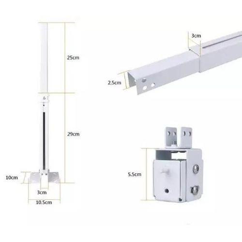 Projector Ceiling Mount White Adjustable Projector Ceiling Mount