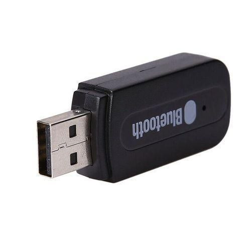 Sodial 1X(3.5mm Stereo Audio Music Speaker Receiver Adapter Dongle USB Bluetooth W U7F4..