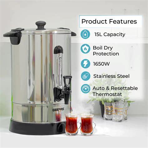Geepas GK 5219 S/S water boiler 15L