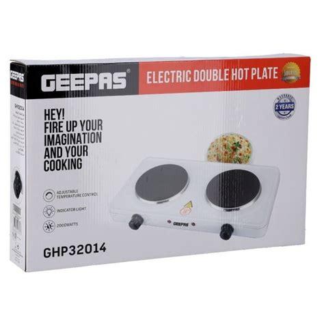 Geepas GHP 32014 Double hot plate/2000w
