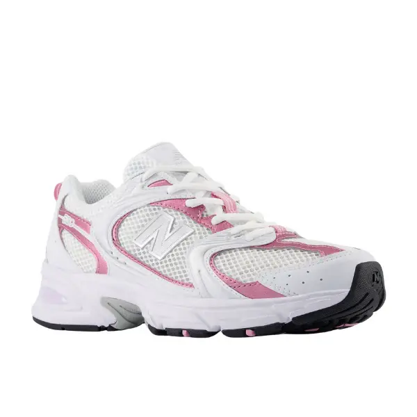 New Balance 530 Sneakers in White/Silver/Pink shoes