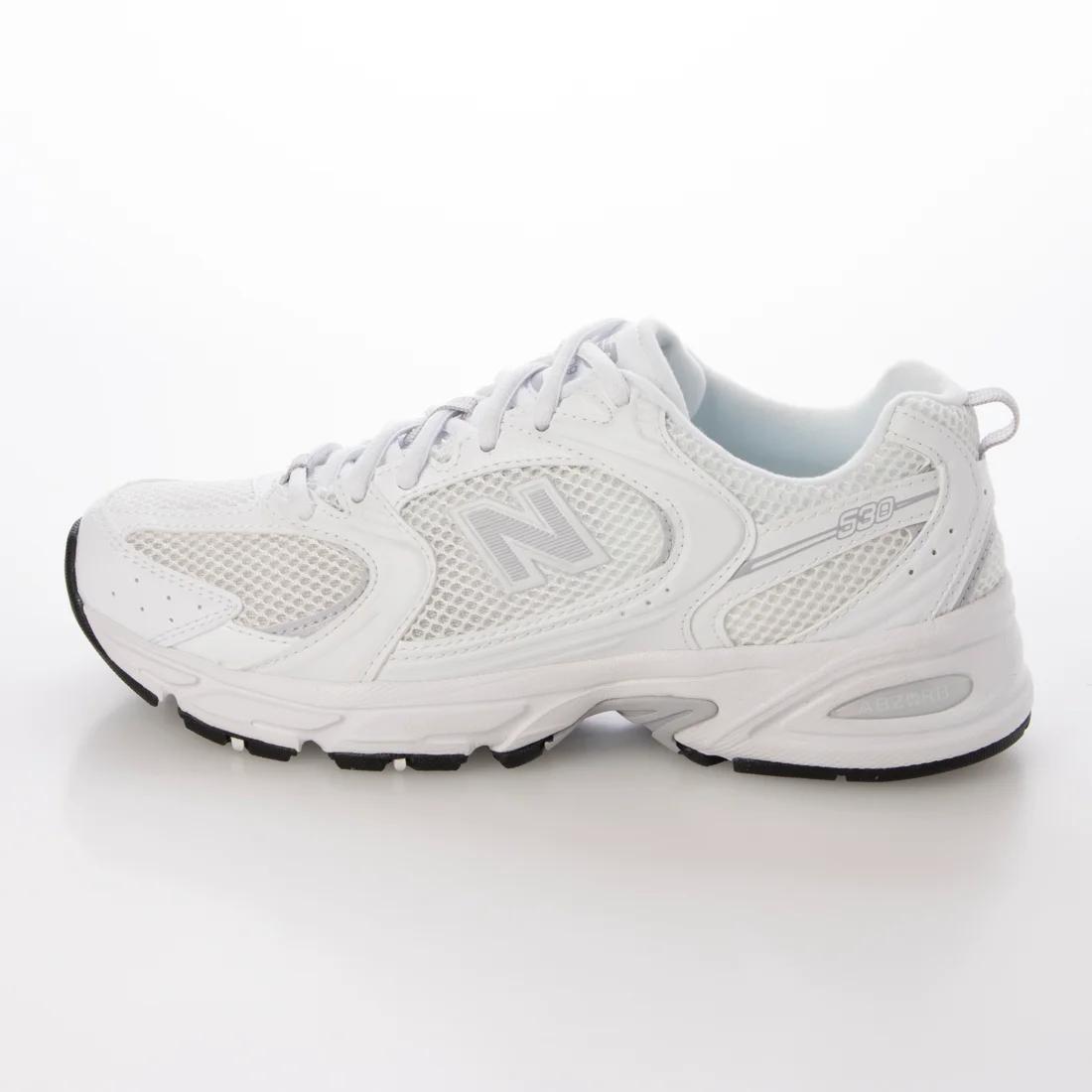 New Balance 530 Sneakers in White/Silver/Pink shoes