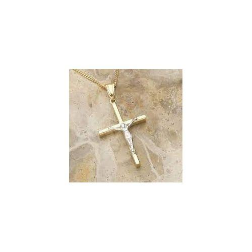 Crucifix Pendant - Gold